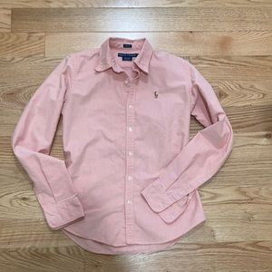 Pink Ralph Lauren Button Down